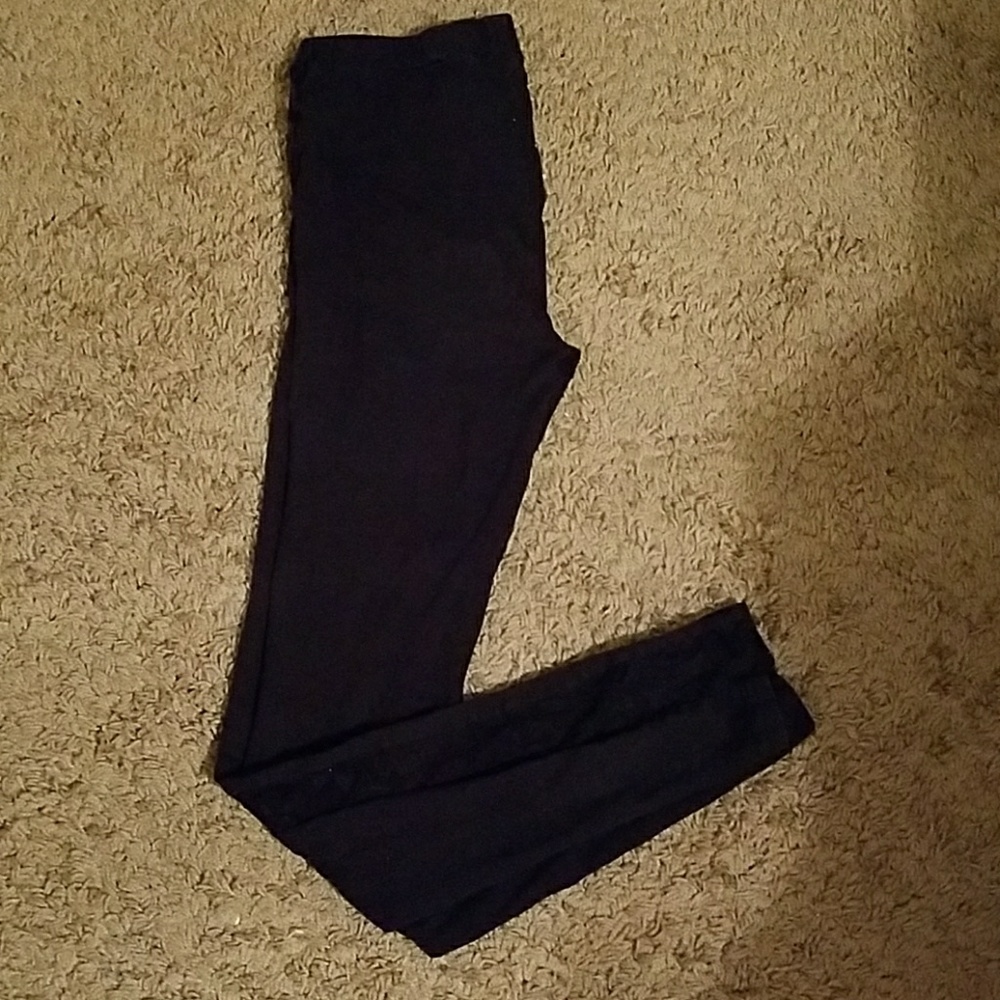 Black Lace Leggings